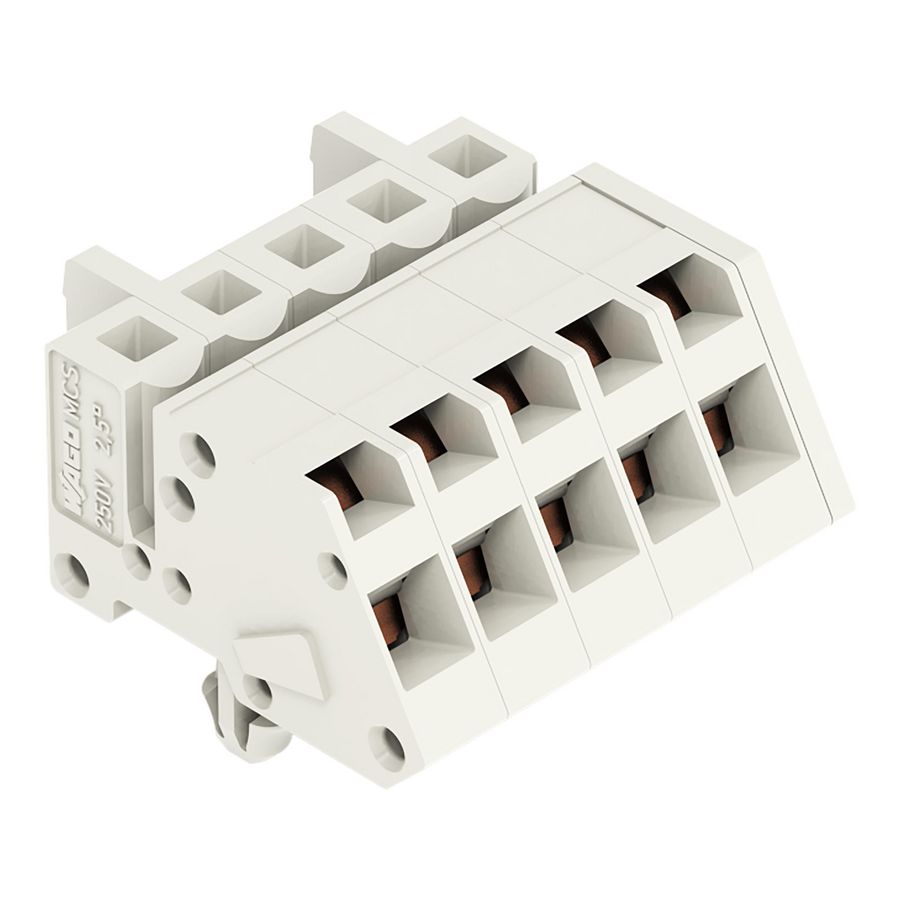 1-draads FE steker HA 2,5mm² li.grijs 721-305/008-000 VVE=50