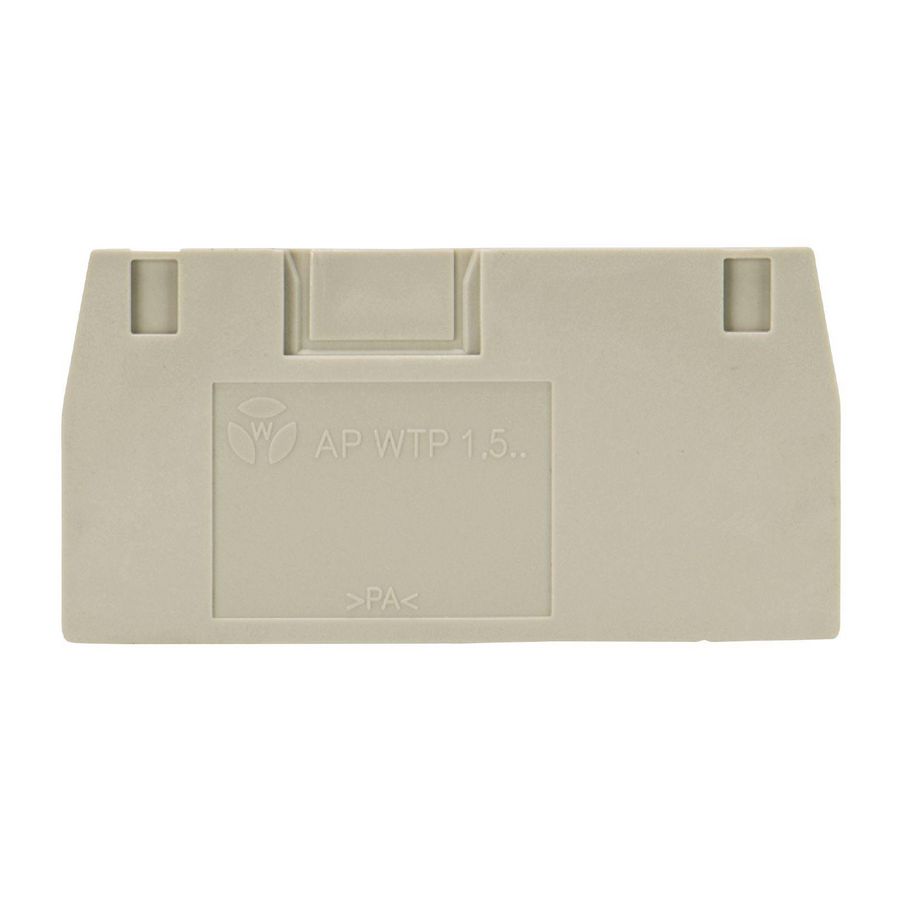 Afsluitplaat AP WTP 1,5 d1/1 VVE=10