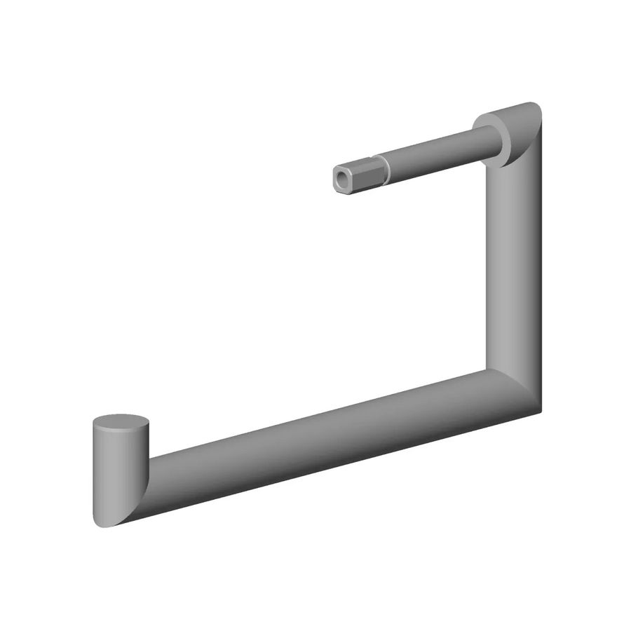 Houder 154x80x17mm Champagne gebors. (22kt Goud)