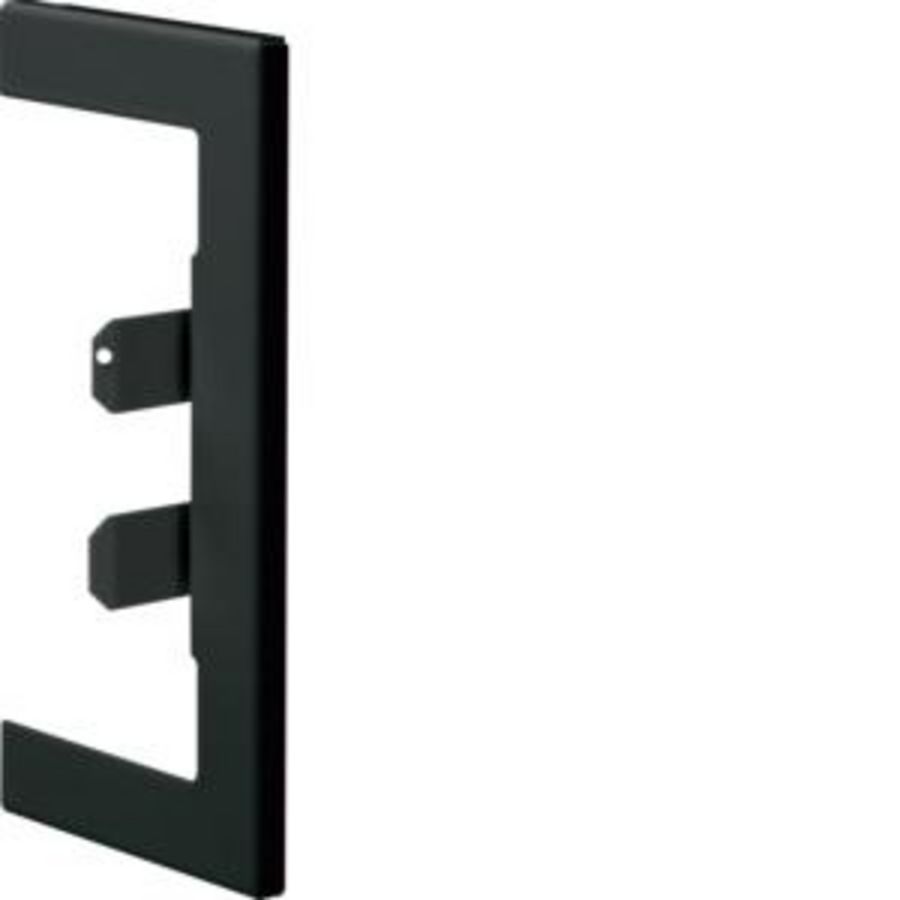 Wandrozet BR65 65x130mm staal zwart