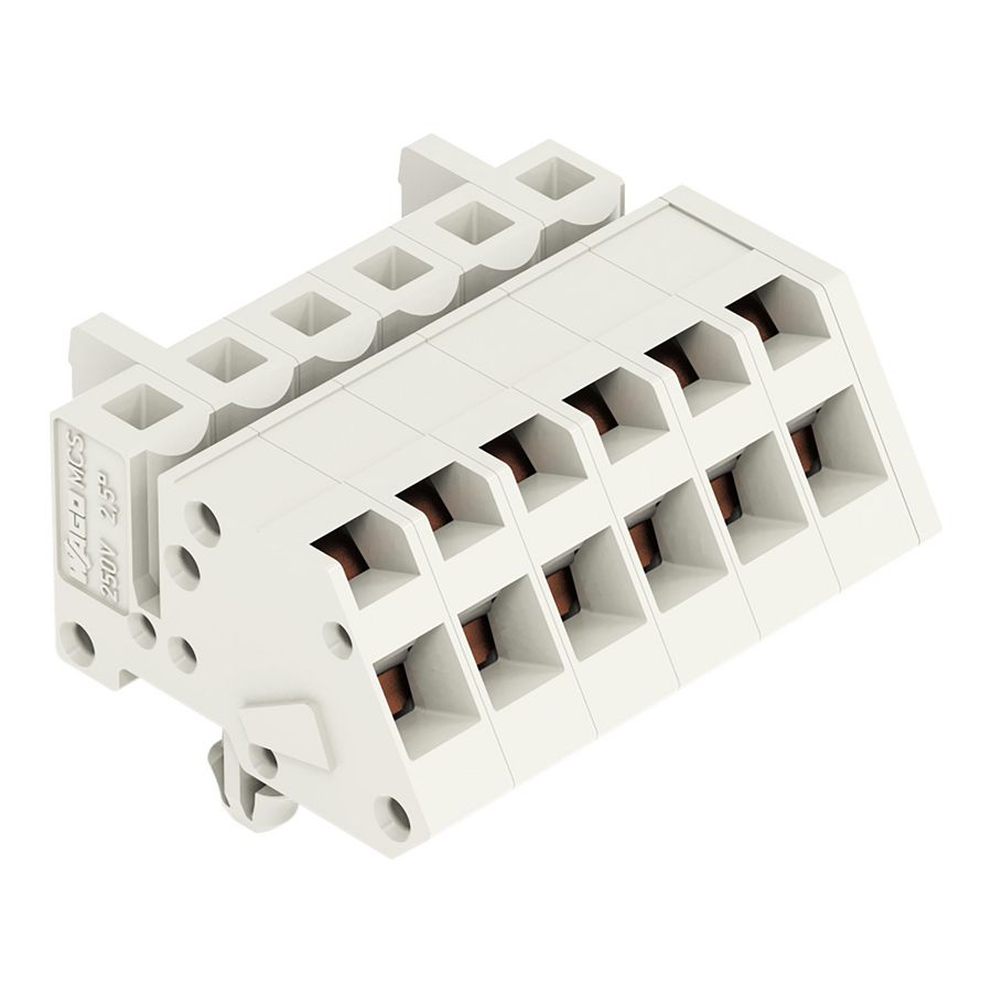 1-draads FE steker HA 2,5mm² li.grijs 721-306/008-000 VVE=50