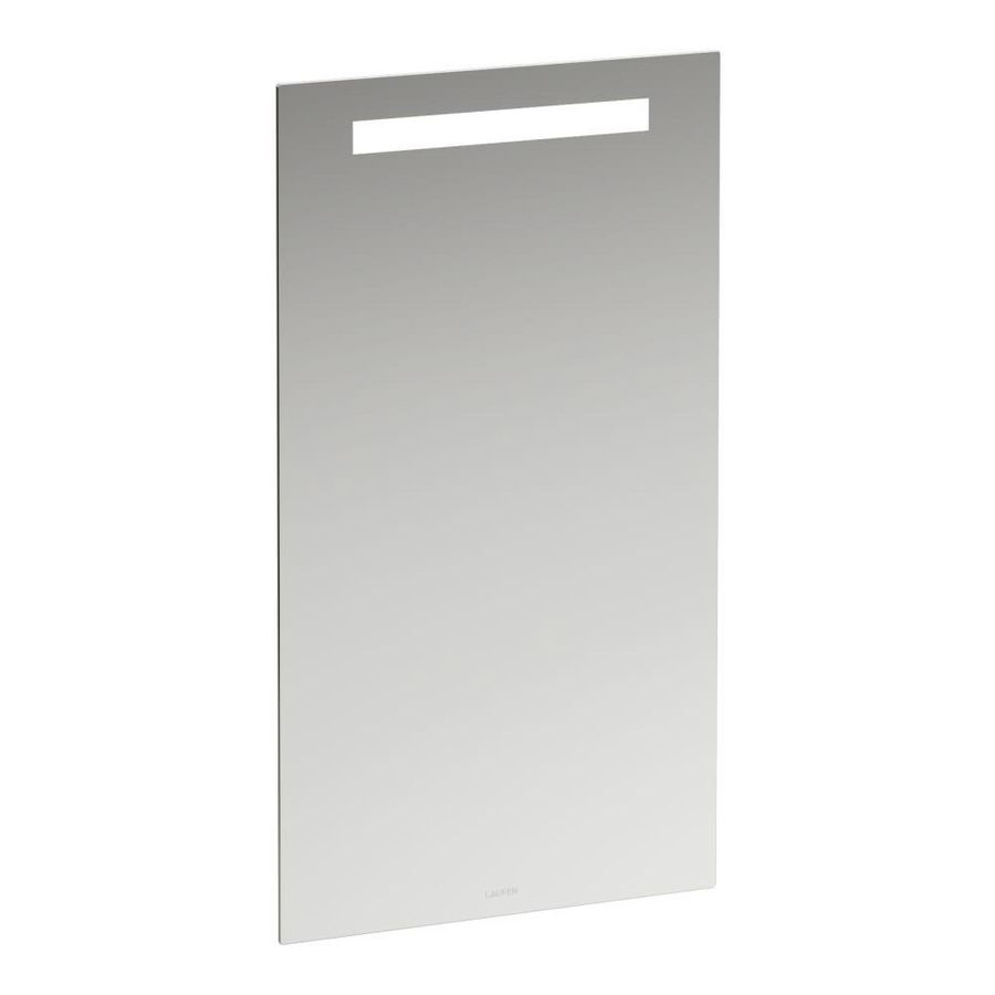 Spiegel LANI met geïntegreerde horizontale LED bovenin 45cm