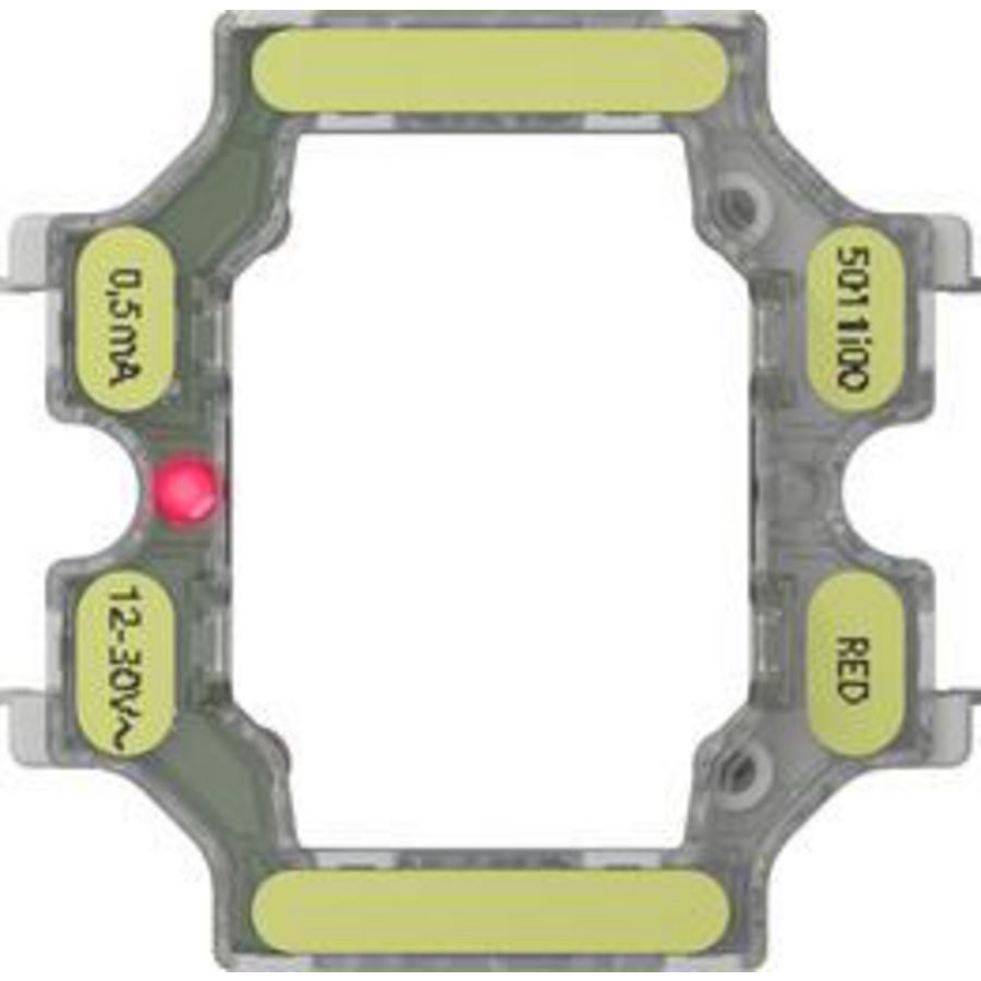 Led-verl.el. 12 - 30 V /V5 0,5 mA Accessoires rood