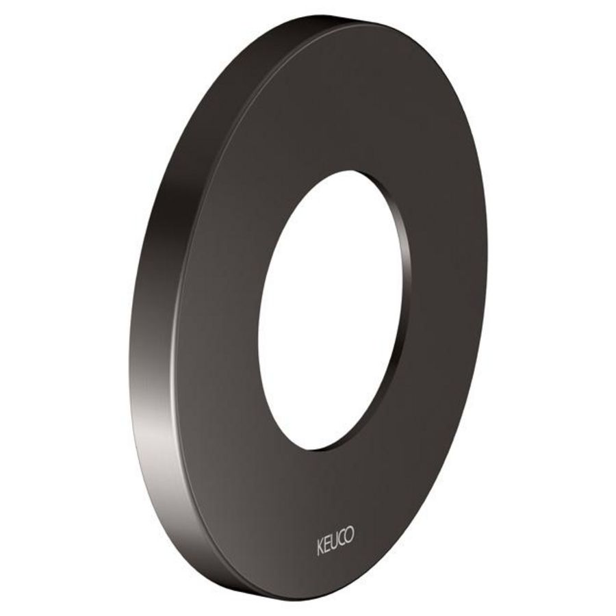 Wandrozet voor omstelling/rond 105mm diameter titaanzwart g