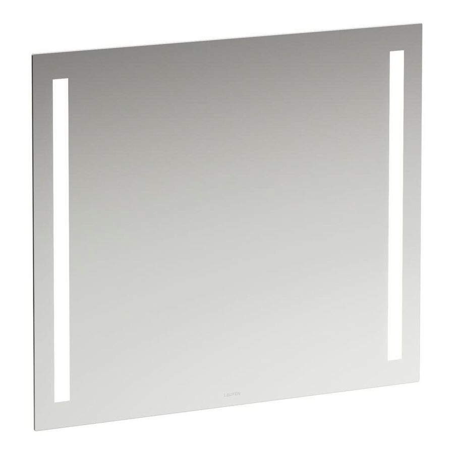 Spiegel LANI + 2 geïnt. verti.LED verlichting zijkant 80cm