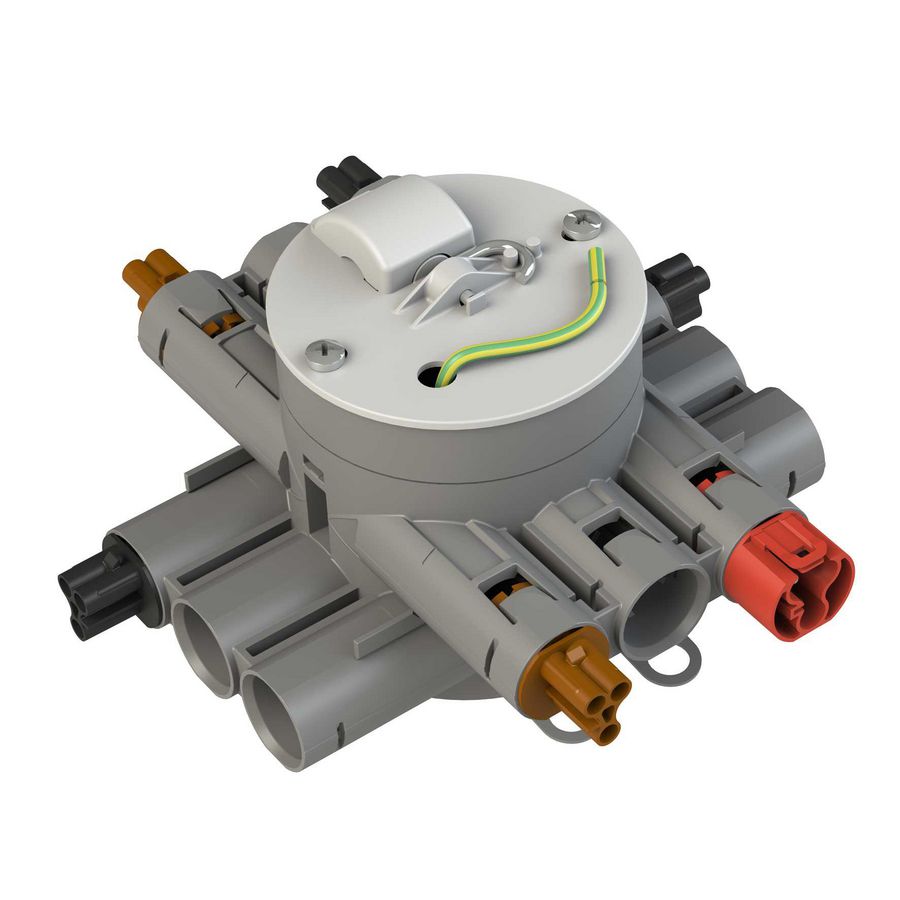Stekerbare centraaldoos CW75-W3