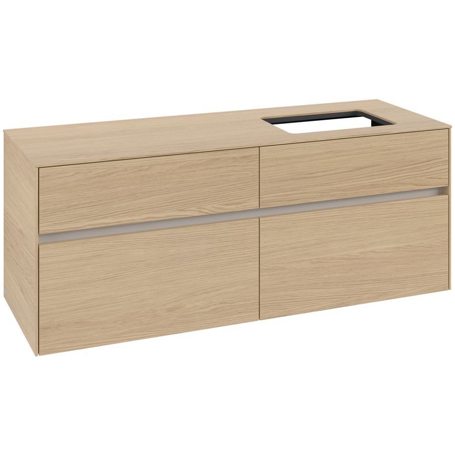 Wastafelonderkast Collaro 1400x548x500mm Nord.Oak C11800VJ