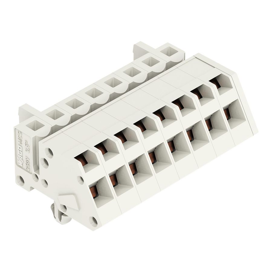 1-draads FE steker HA 2,5mm² li.grijs 721-308/008-000 VVE=50