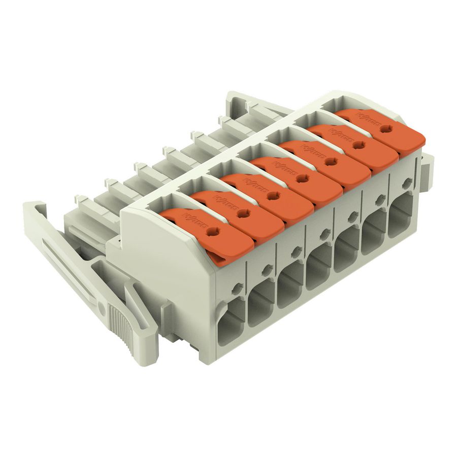 1-draads FE steker Hendel li.grijs 831-1107/037-000 VVE=12