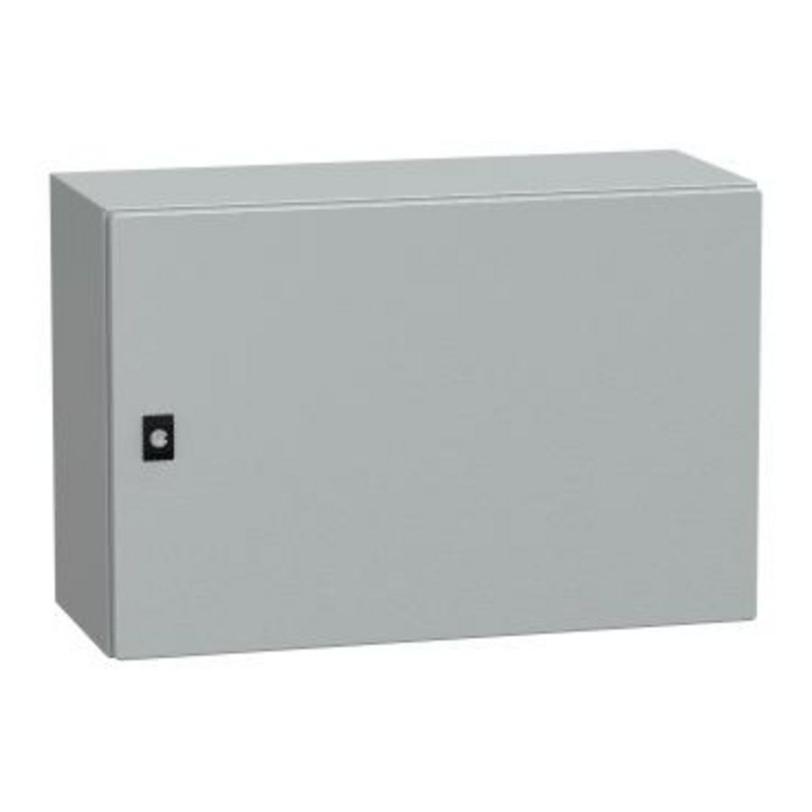 Deur 400x600x250mm IP66 / IK10 RAL7035 Spacial CRN