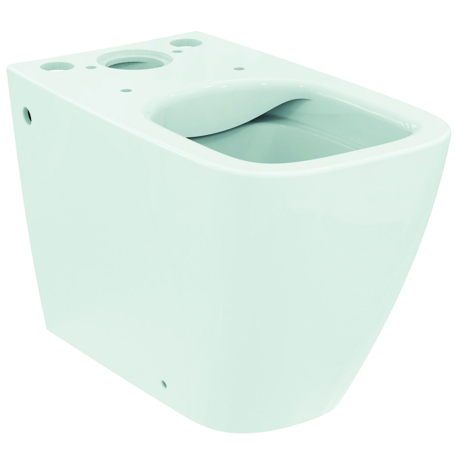 Staand closet I.LIFE-S PK back-to-wall tbv duoblok randloos diepspoel wit