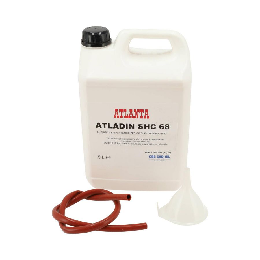 Blik a 5L. olie Atladin SHC 68