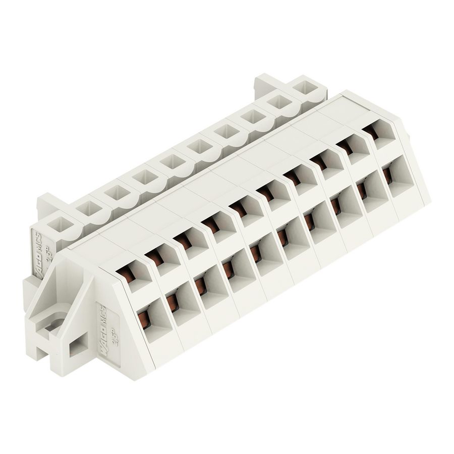 1-draads FE steker HA 2,5mm² li.grijs 721-310/031-000 VVE=25
