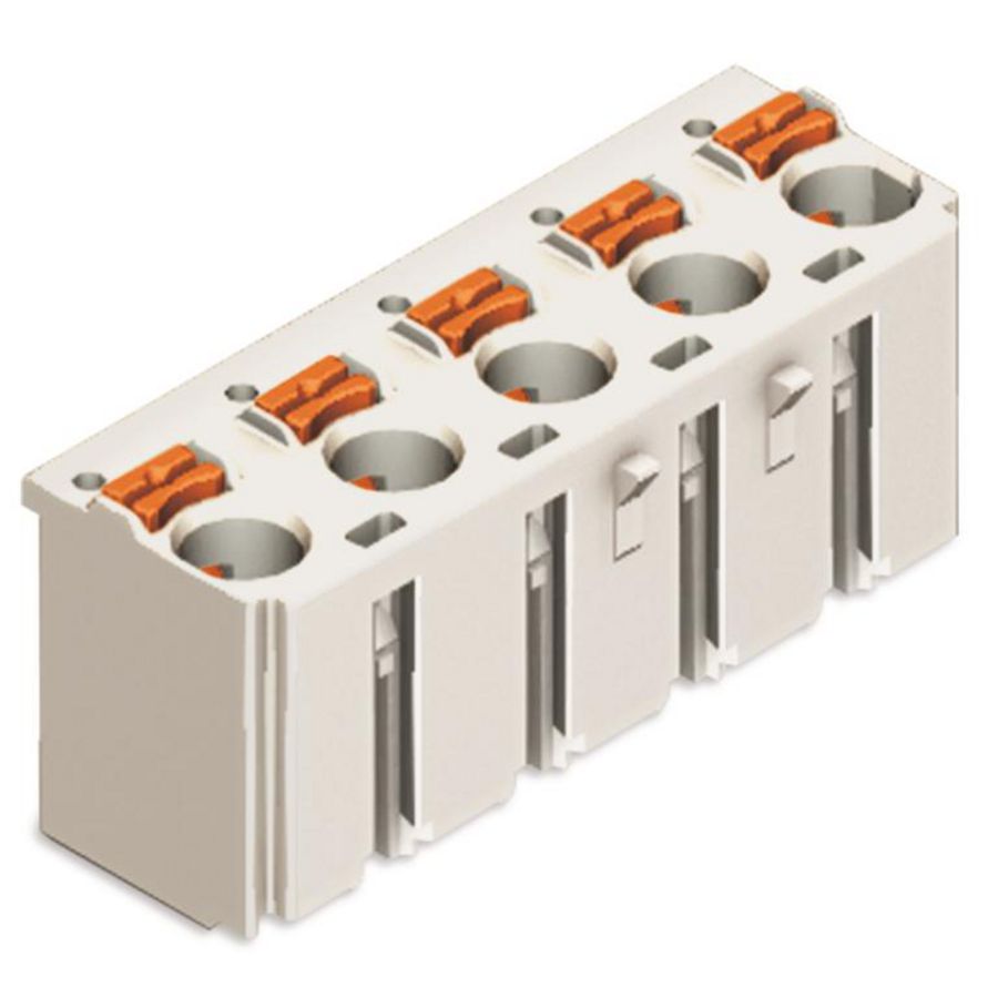 1-draads FE steker Druk lichtgrijs 2092-3125 VVE=100