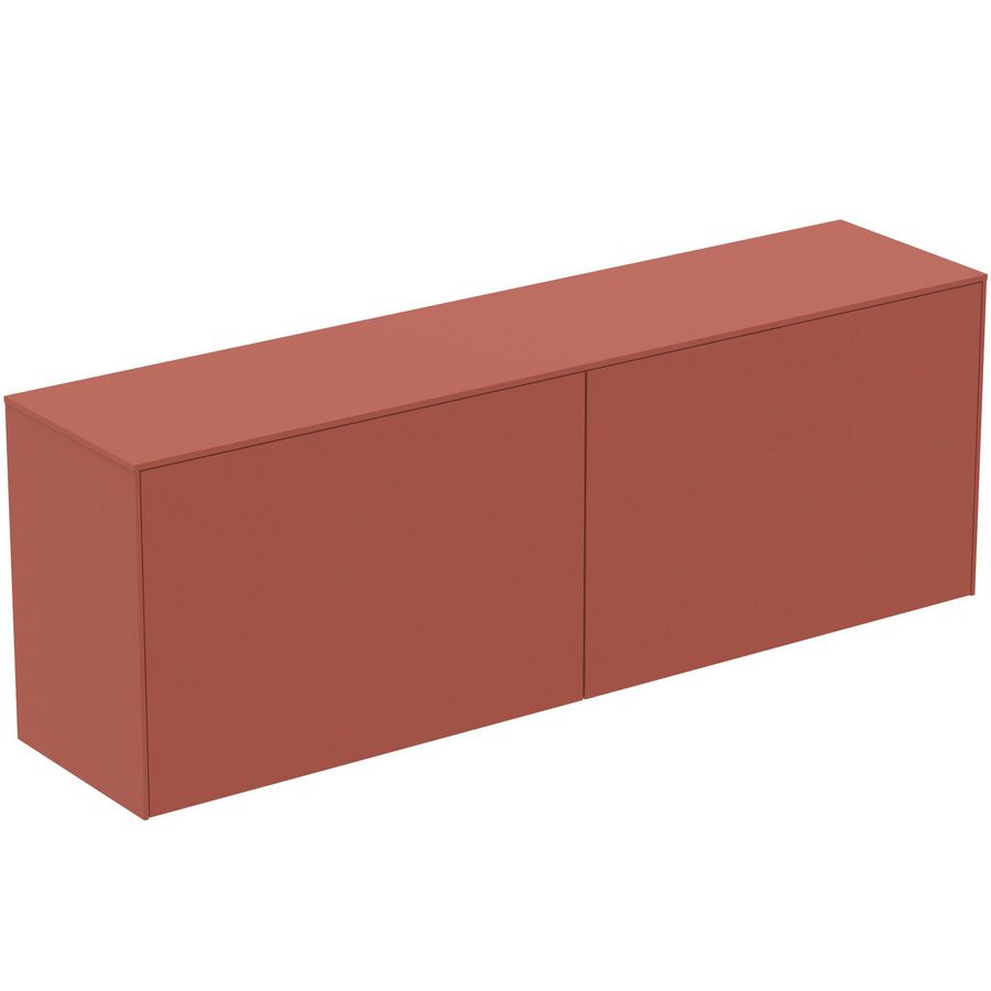 Conca wastafelmeubel 160x37x55cm 2 laden afdekblad zonder uitsnijding matt sunset