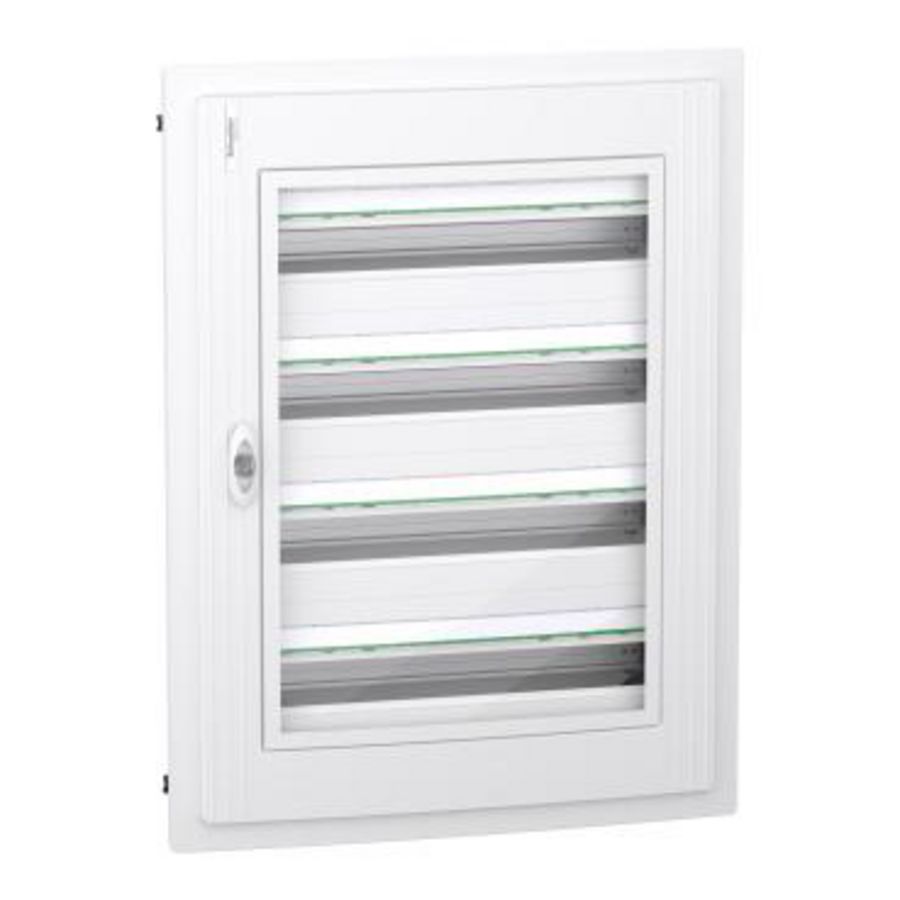 Modulaire verdeler PrismaSeT XS inbouw 4x24 mod 1 aardingsbl