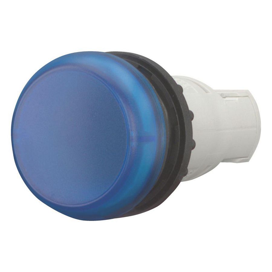 Signaallampen compact vlak blauw