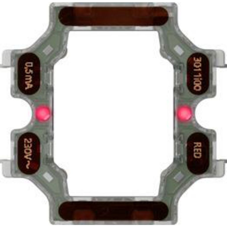 Led-verl.el. 230 V /V3 0,5 mA RD serie Accessoires