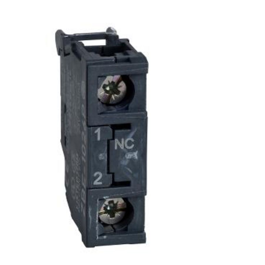 Contactblok drukknop ZBE 22mm 1NC Laag niv Harmony XB4/XB5
