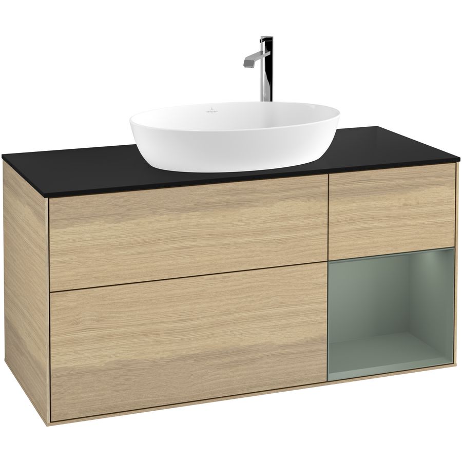 Wastafelonderkast Finion 1200x603x501mm Oak Veneer G952GMPC