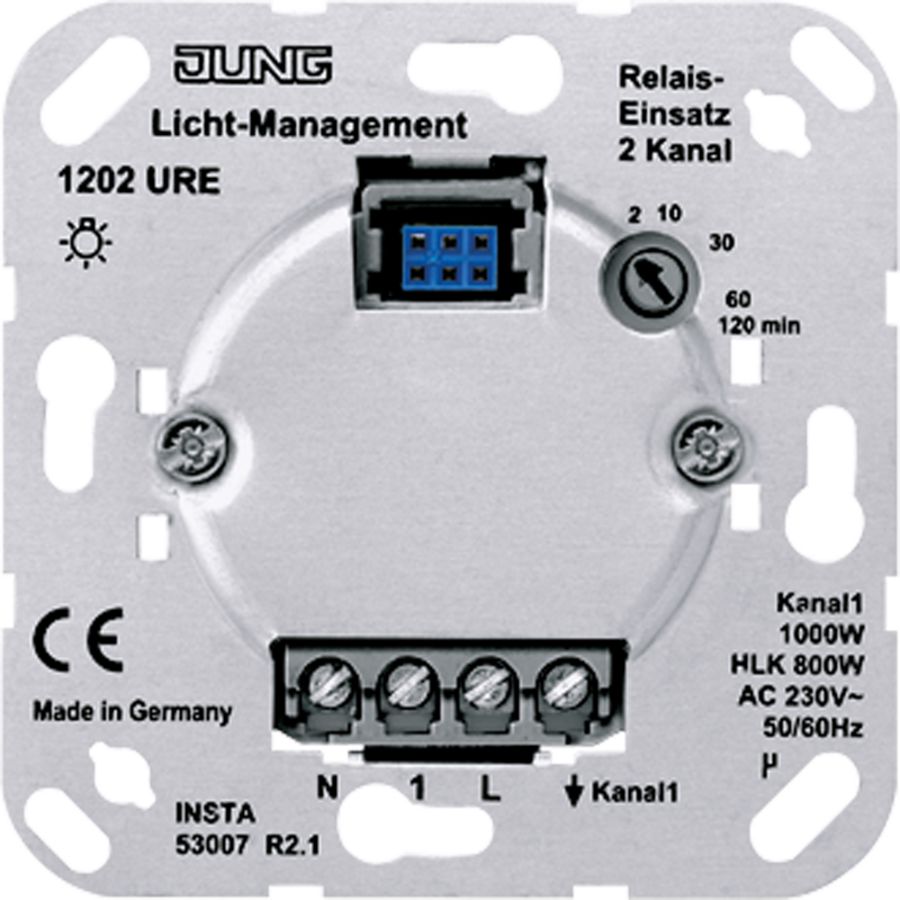 Relaiseenheid "HLK" 2-kanaals