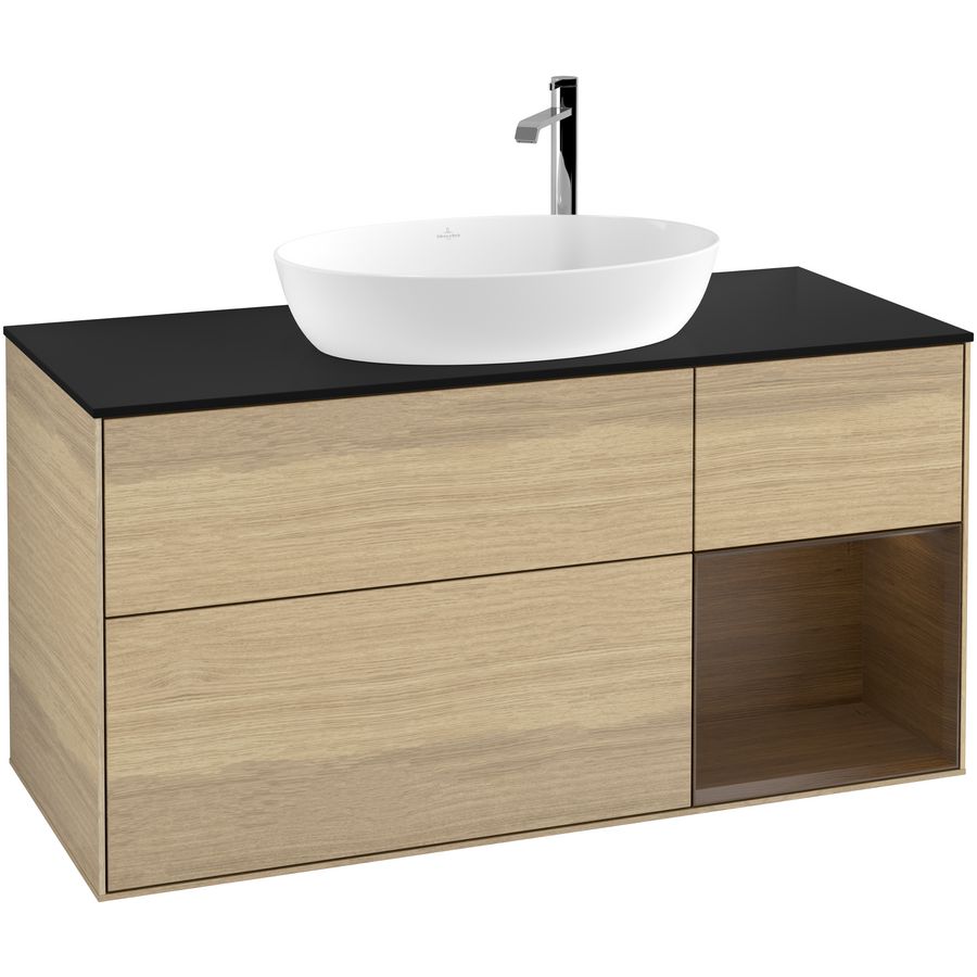 Wastafelonderkast Finion 1200x603x501mm Oak Veneer G952GNPC