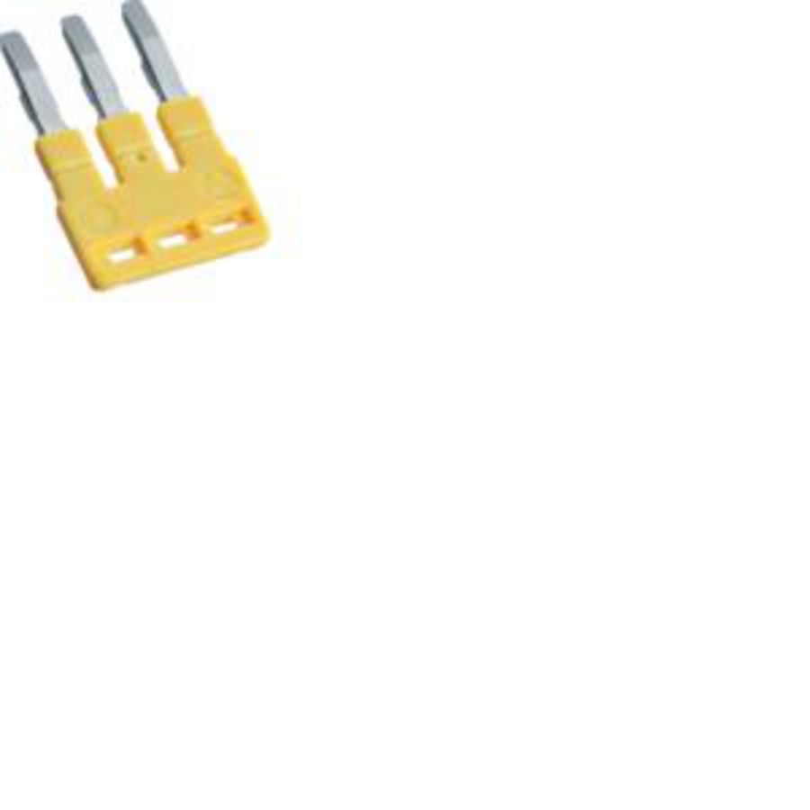 Doorverbindingsbrug geisoleerd 2,5mm² 3-voudig quickconnect
