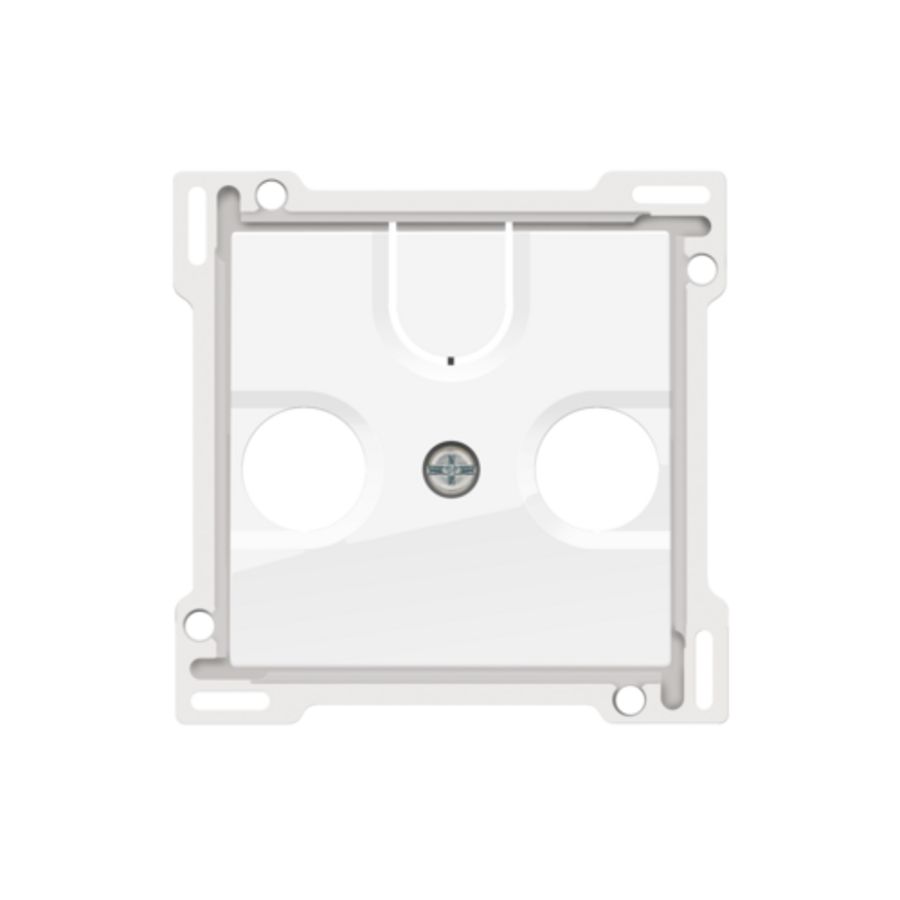 Centraalplaat media aansl. TV/FM Astro Hirschman