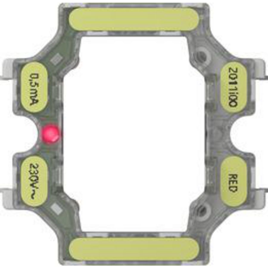 Led-verl.el. 230 V /V2 0,5 mA Accessoires rood