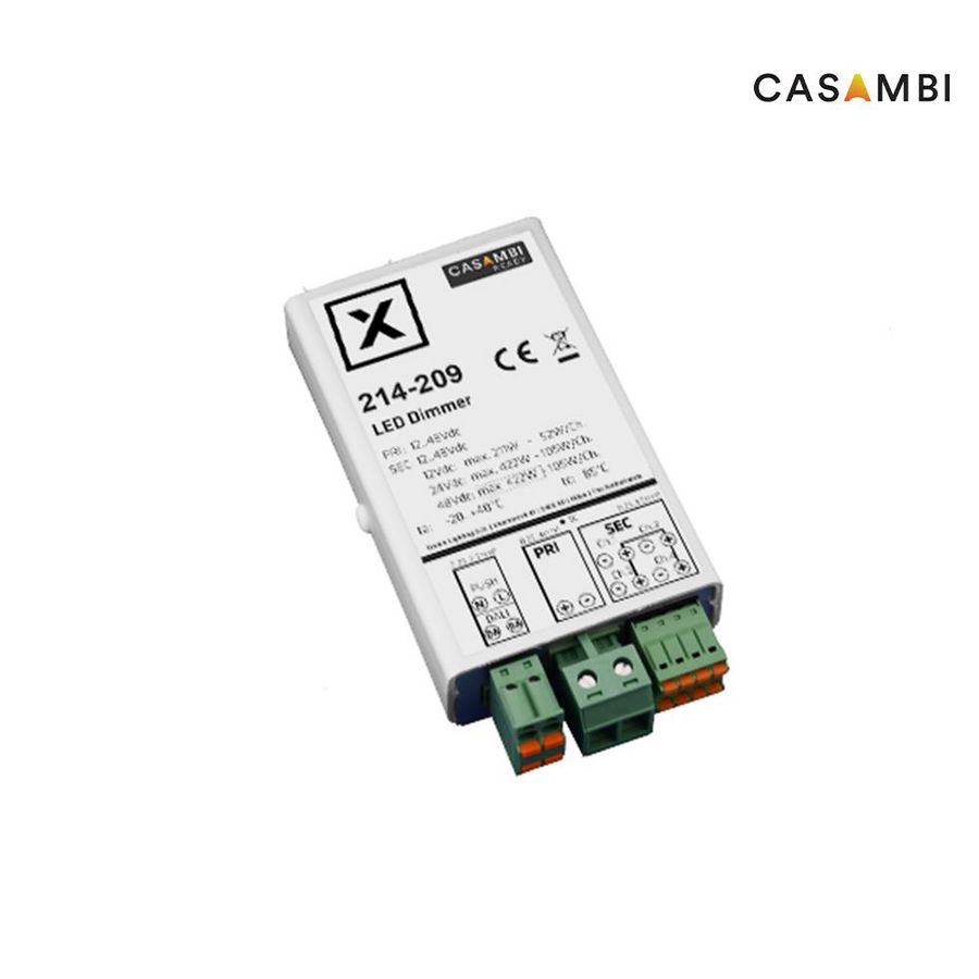 Ontvanger Casambi 12-24V 16A TW/RGB/RGBW/1.4CH