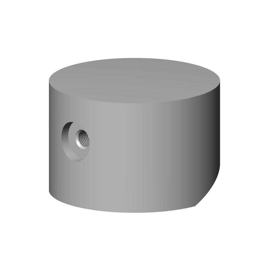 Greep Hendel 43X29mm-DB geb