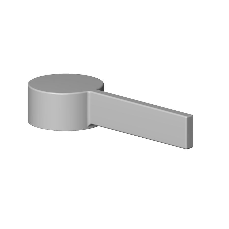 Greep Hendel 124X23X44,5mm-BG