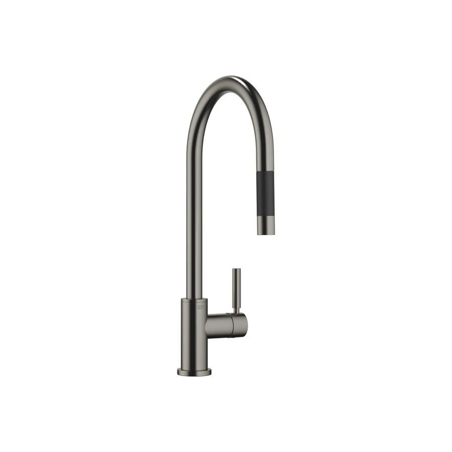 TARA 1-hendel mengkraan uittrekbare uitloop sproeif. Dark plat.ge