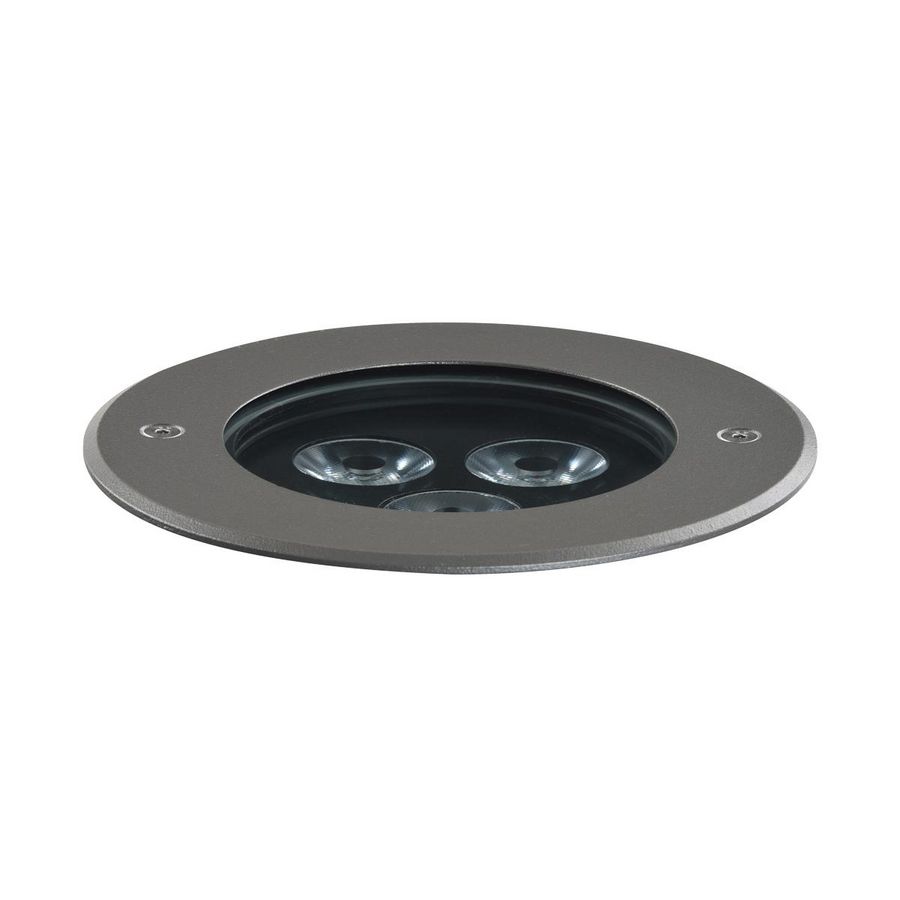 LED-Grondinbouwarmatuur 3000K 14W statisch asymm. gemiddelde