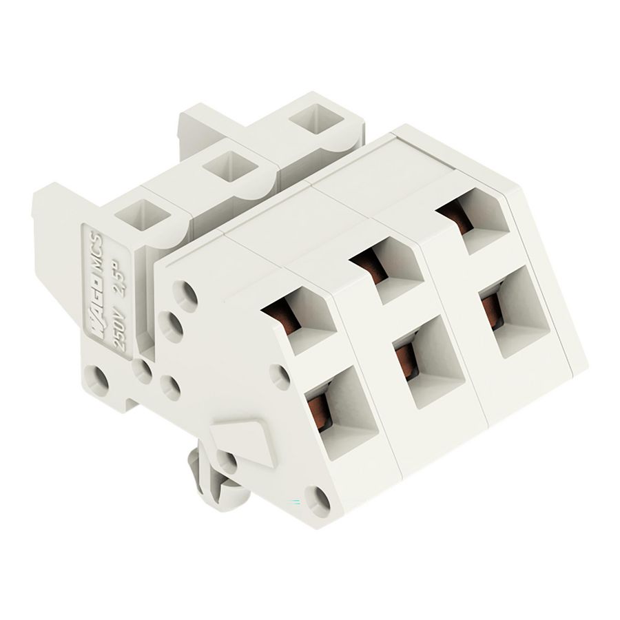 1-draads FE steker HA 2,5mm² li.grijs 721-333/008-000VVE=100