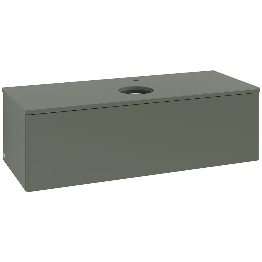 Wastafelonderkast Antao 1200x360x500mm L.Green Matt Lacquer K32050HL