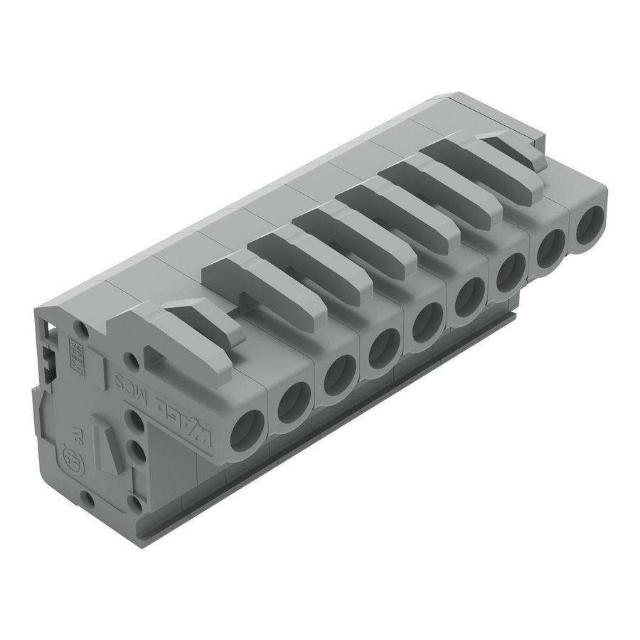 1-draads FE steker HA 2,5mm² grijs 232-109/026-000 VVE=50
