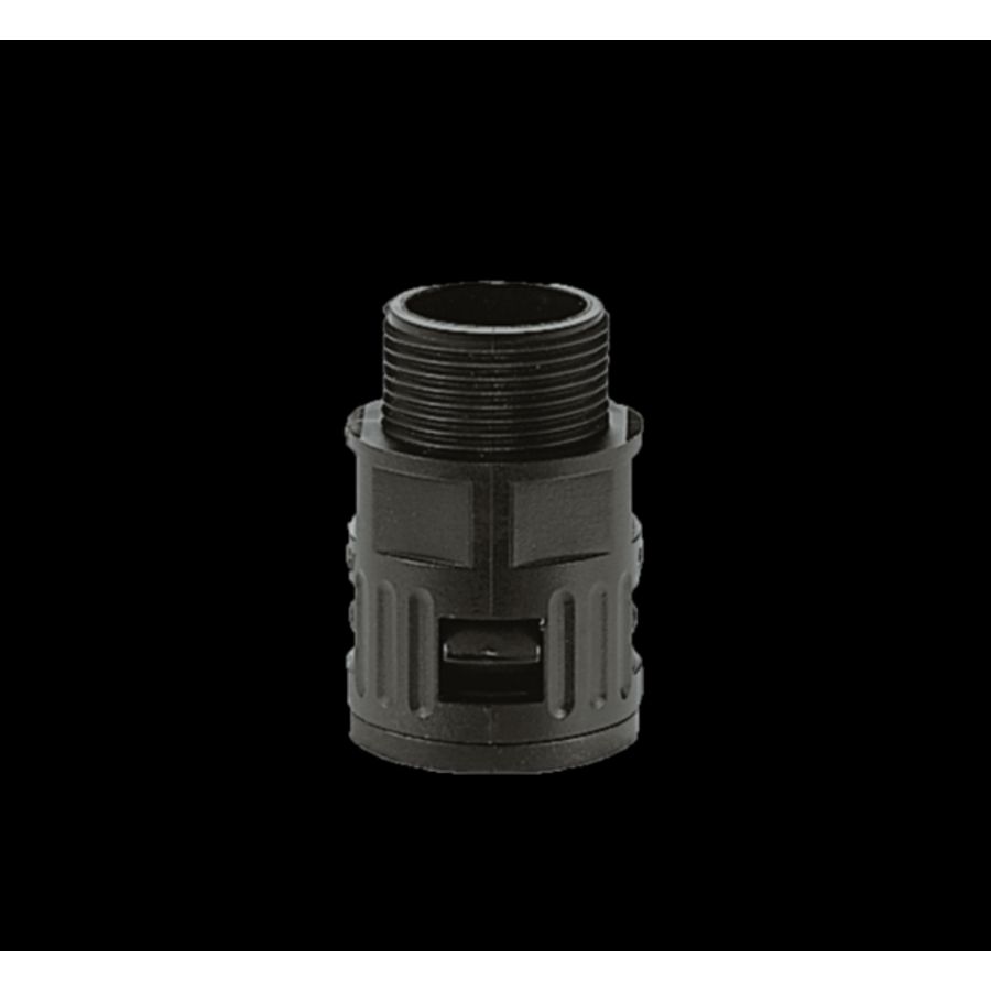 Slangwartel kunststof Ø10mm PG13,5 IP68/ IP69K zwart VVE=25