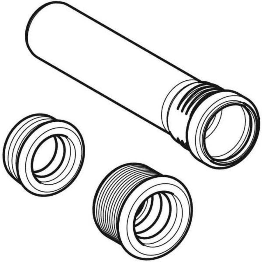 Set afvoerbuis voor urinoir