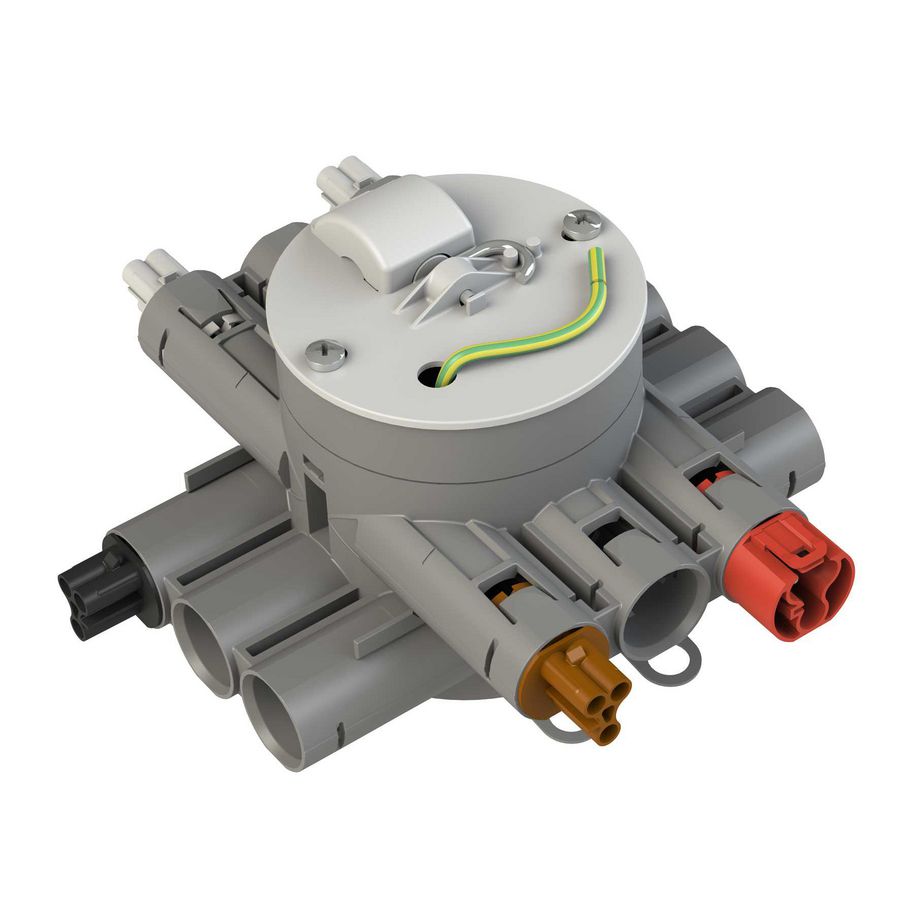 Stekerbare centraaldoos CW75-SD1