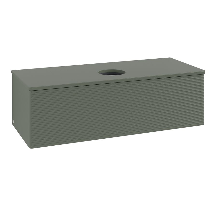 Wastafelonderkast Antao 1200x360x500mm L.Green Matt Lacquer K32110HL