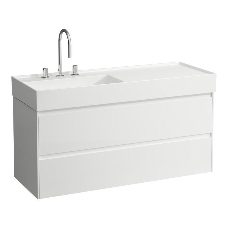 Lani badmeubel 1200 2 lade icm Kartell wastafel 813332 glwi