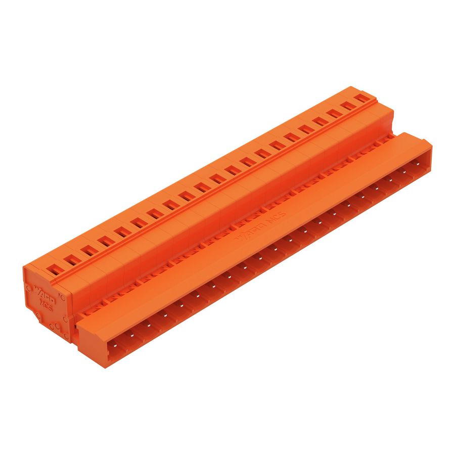 1-draads male steker 2,5mm² oranje 231-651 VVE=10