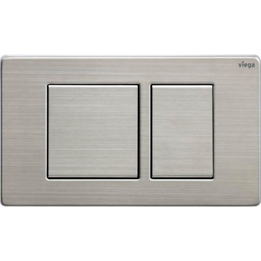 Bedieningsplaat closet Public10 plaat: rvs geborsteld toets: rvs geborsteld