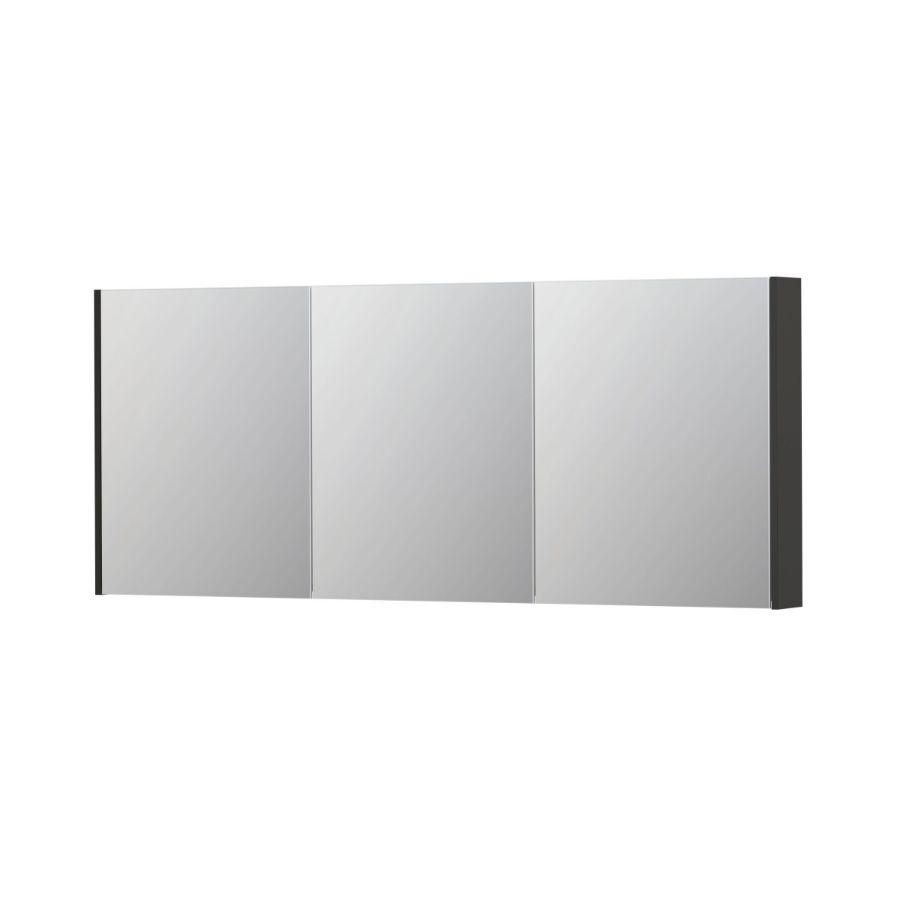 INK SPK2 Spiegelkast 3 dr HG antraciet 180x73