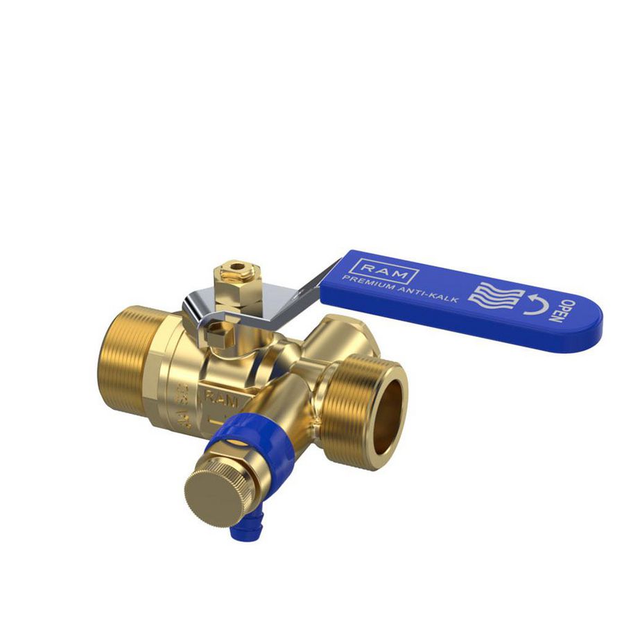 Kogelkraan S28 Premium 3/4"bt. DN15 aftap