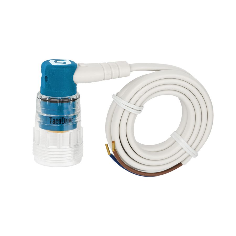 TacoSys TacoDrive NC Bovend messing/vernikkeld 230V actuator