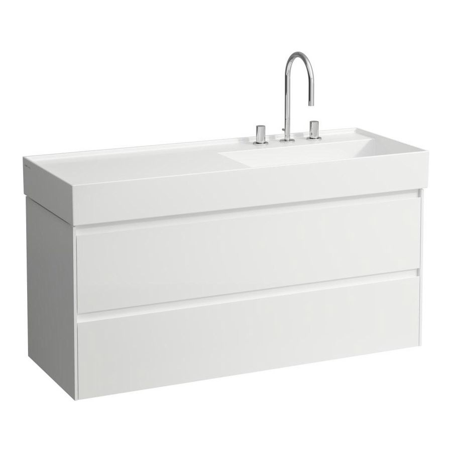 Lani badmeubel 1200 2 lade icm Kartell wastafel 813333 glwi