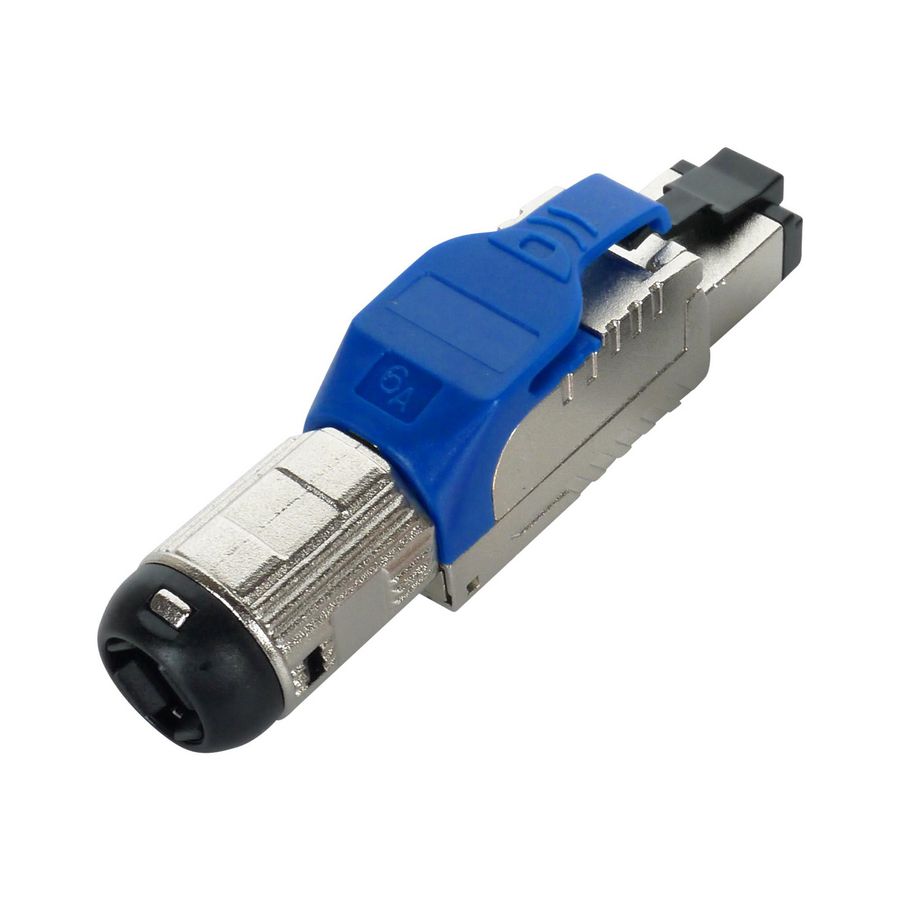 Doos a 10st. Modulaire connector RJ45 CAT6A vol. afgeschermd