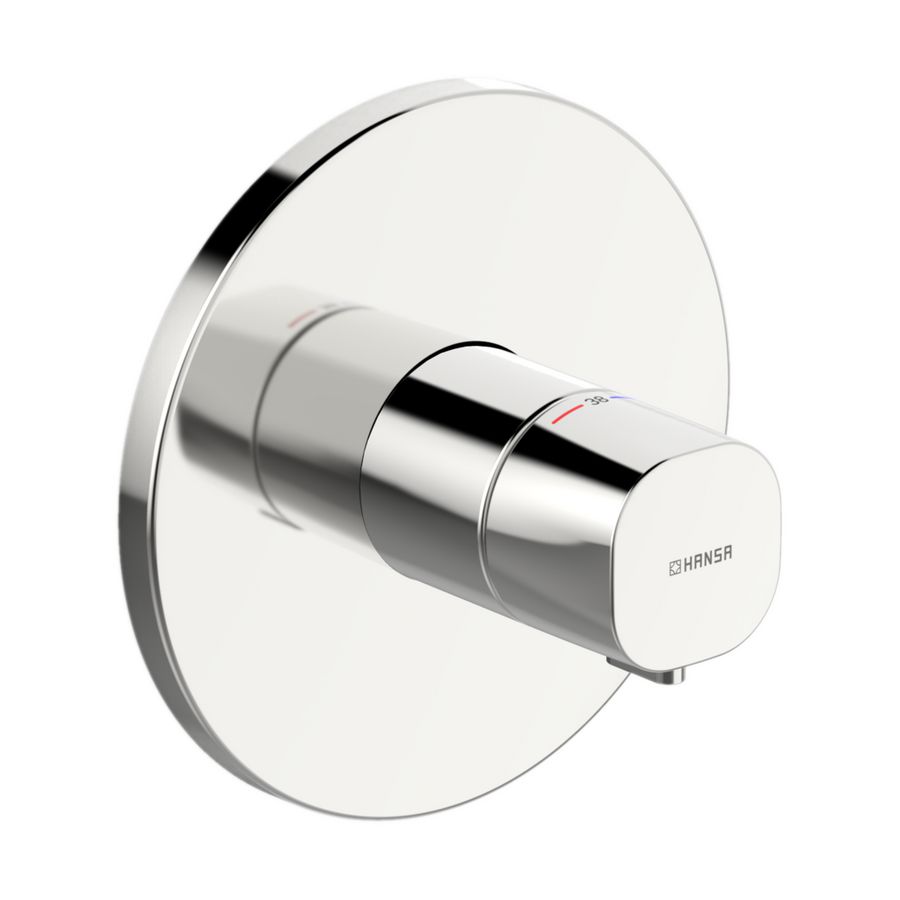 Living Bluebox afbouwset centr. therm.m.rozet/regeldeel